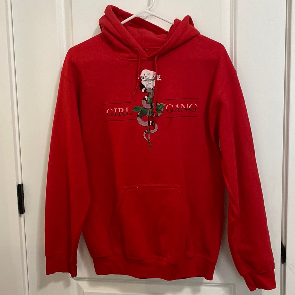 Popular Girl hoodies Girl Gang women's S new